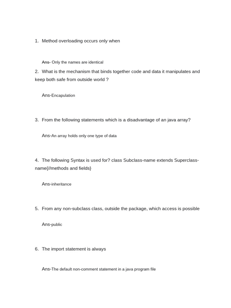Java Programming Concepts Explained | PDF
