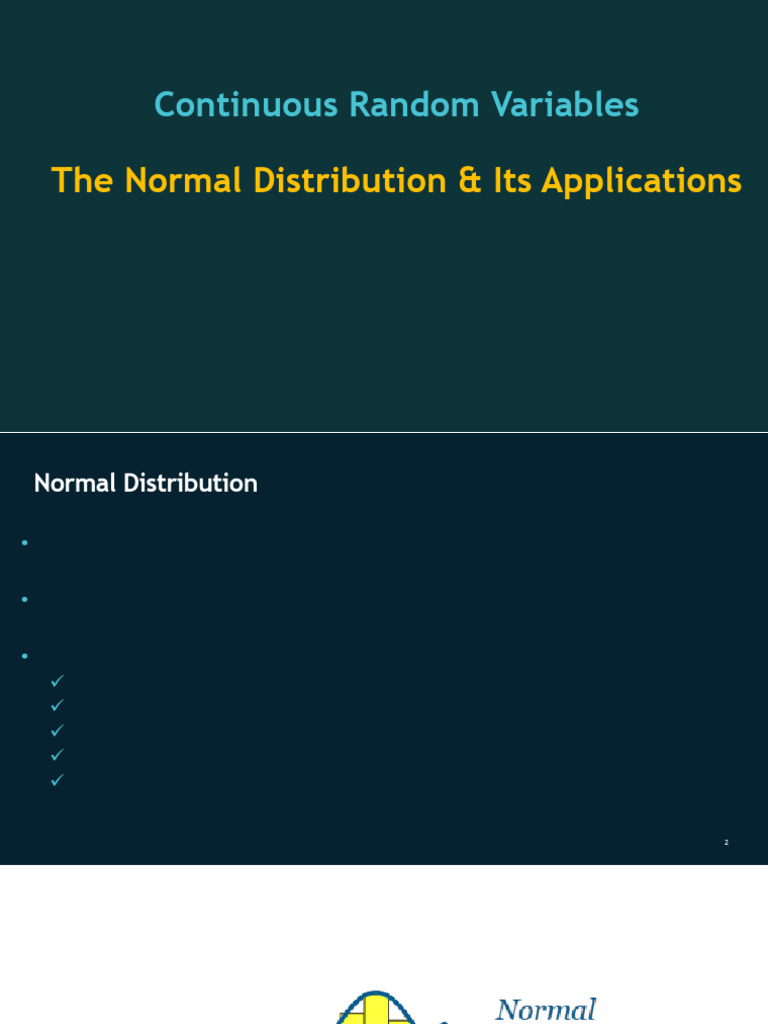 Topic 62_Continuous Random Variables and Probabil_260121_235551 | PDF