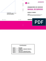 LG RH387H Combo DVD HDD Service Manual