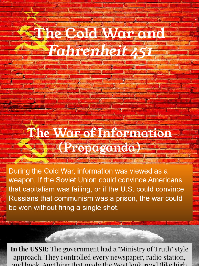 Cold War Propaganda and Fahrenheit 451 | PDF