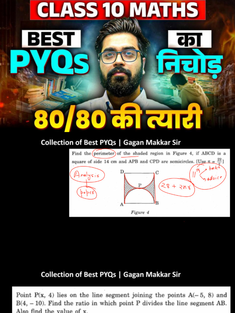 Class 10 Best Pyqs | PDF