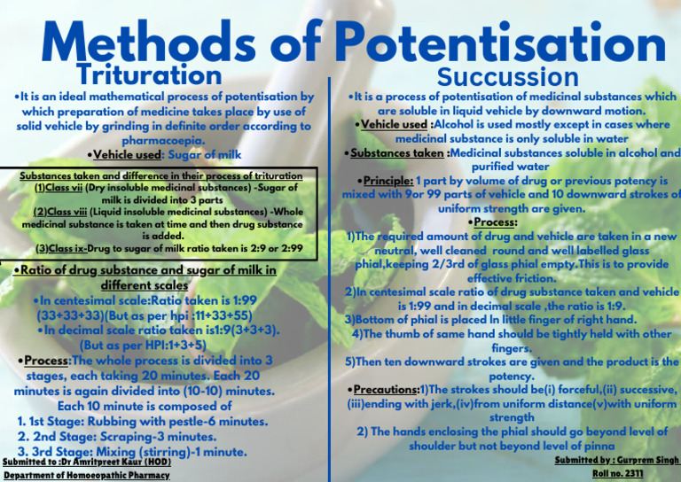Methods of Potentisation 20241223 155540 0000 | PDF | Homeopathy