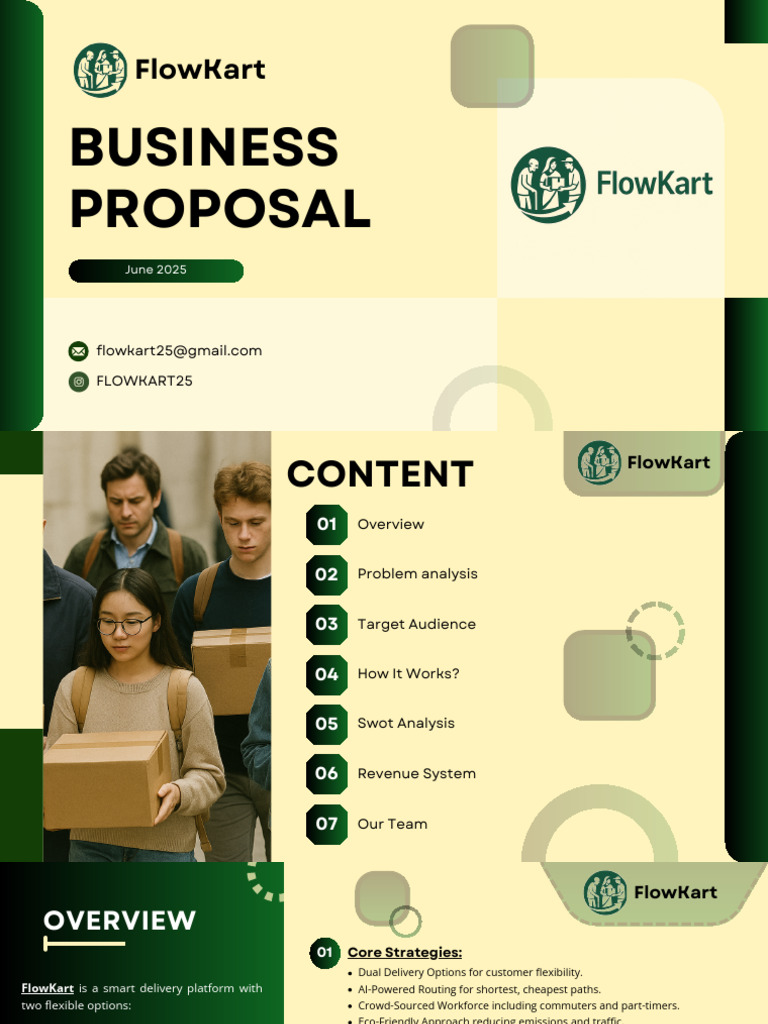 Eco-Friendly Delivery Platform Proposal | PDF | Public Transport ...