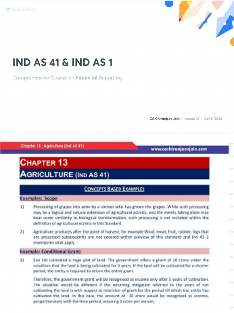 Ind As 41 | PDF