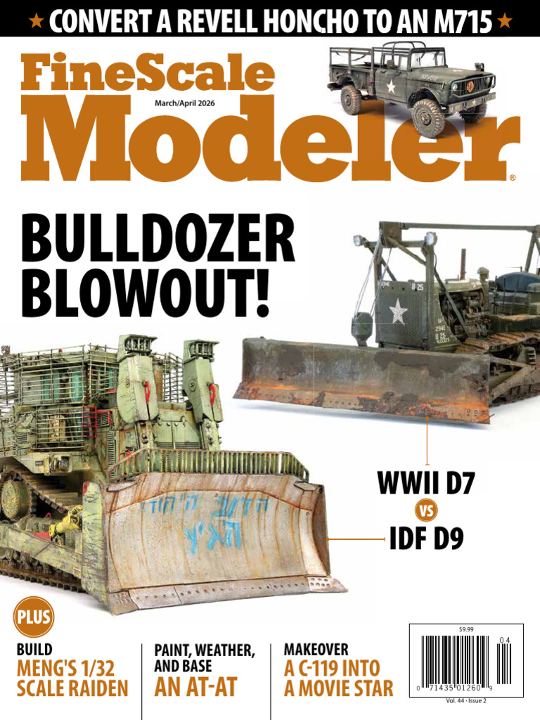 WWII D7 Bulldozer Model Techniques | PDF
