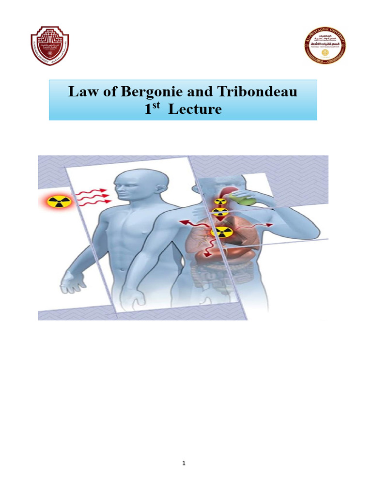 Bergonie and Tribondeau Law Explained | PDF | Ionizing Radiation ...