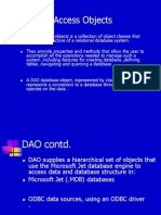 Data Access Objects
