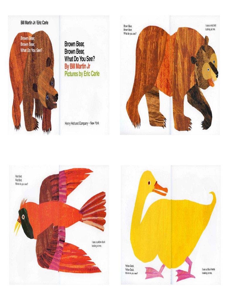 Brown Bear Book x4 | PDF