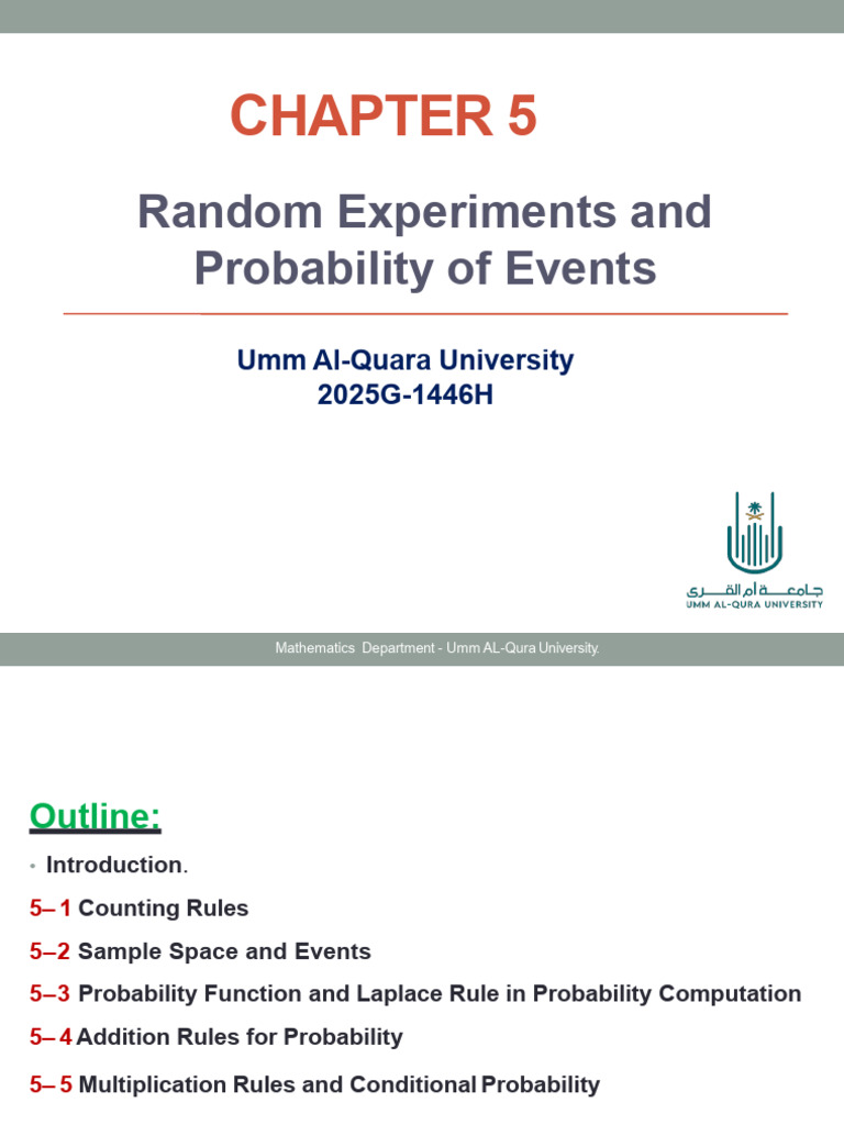 Probability and Counting Rules Explained | PDF | Probability ...