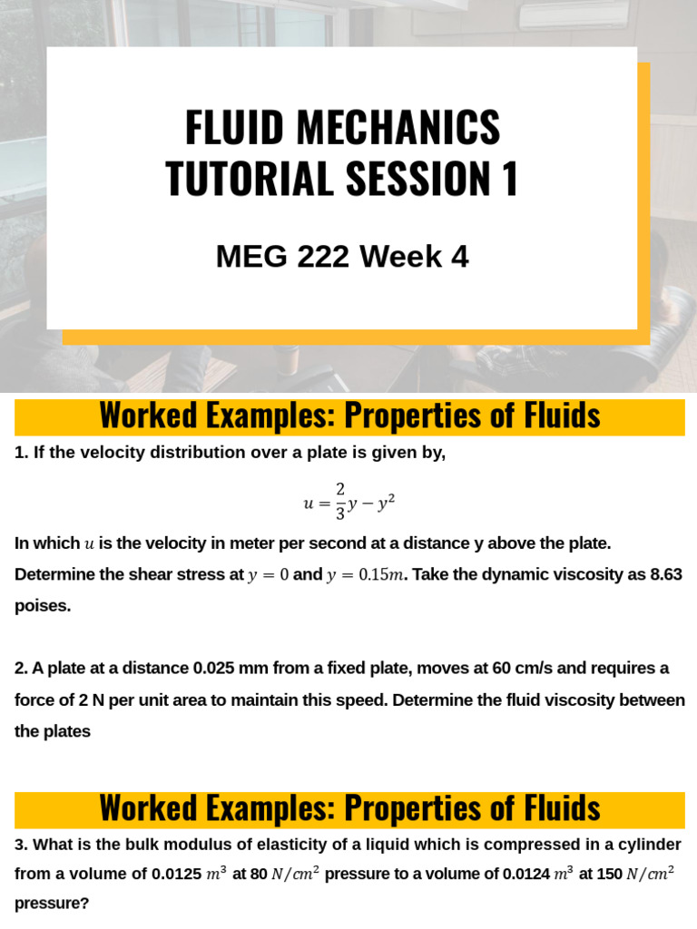 MEG 222 Week 4 Lecture All Lecturers | PDF