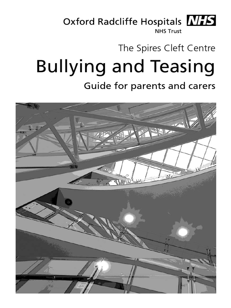 Bullying Support for Cleft-affected Kids | PDF | Bullying | Human ...