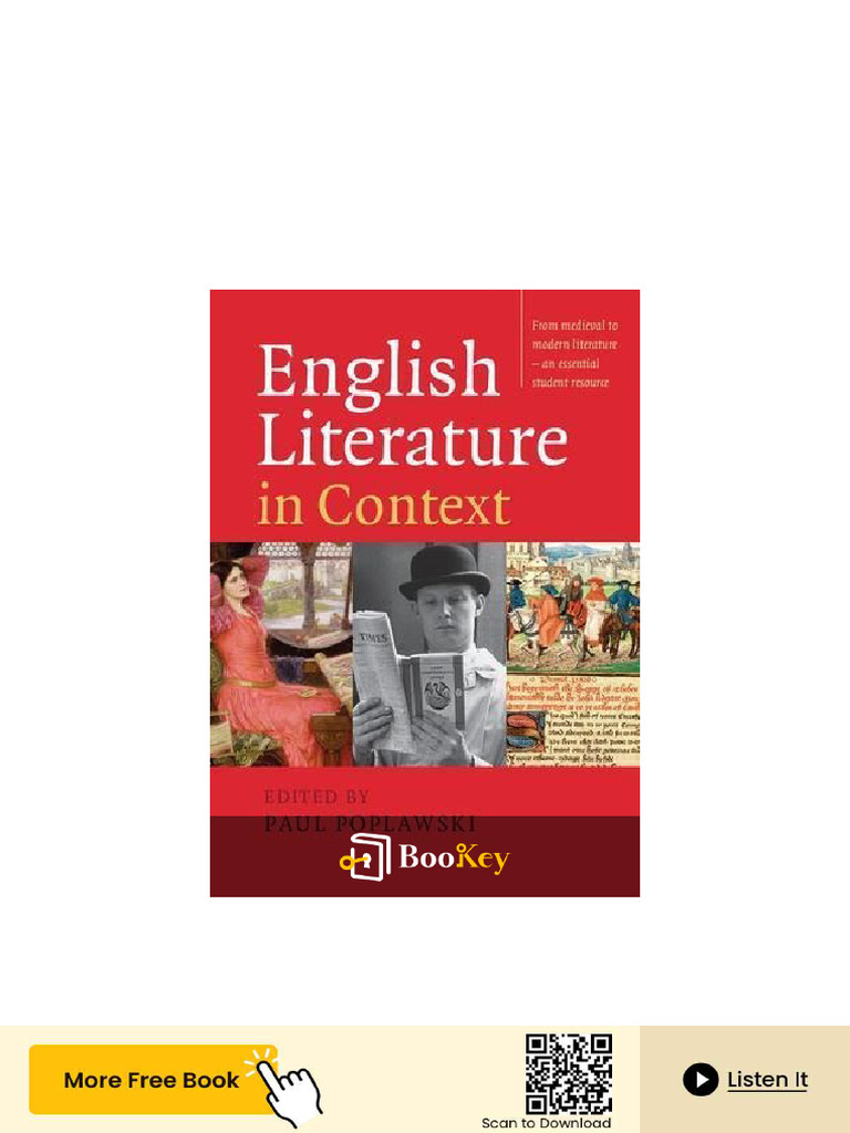 English Literature Contextual Analysis | PDF | Narrative | Translations