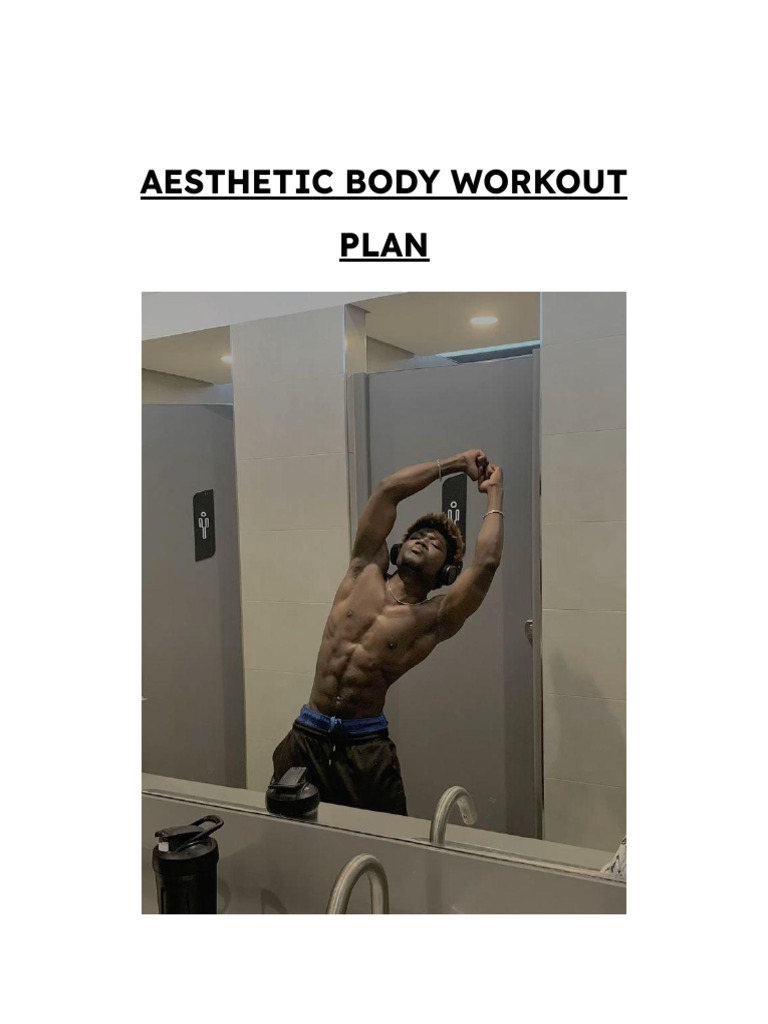 Aesthetic Body Workout Plan | PDF | Turkey Meat | Cooking