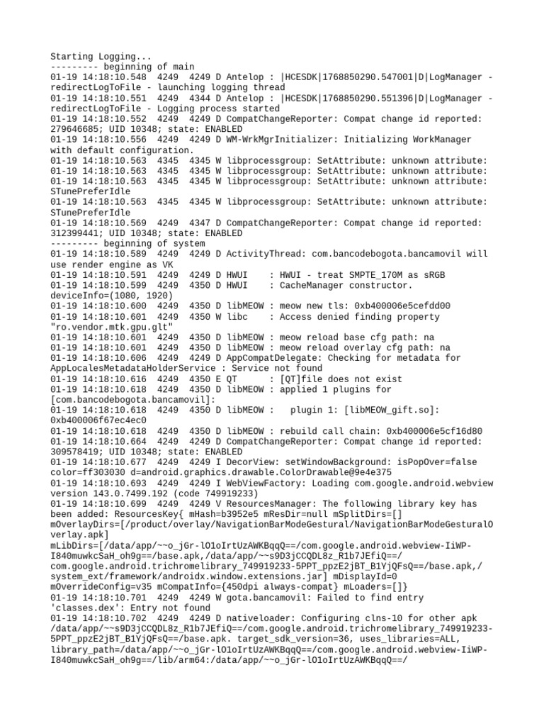 Android Logging Process Overview | PDF | Mobile Linux | Embedded Linux ...