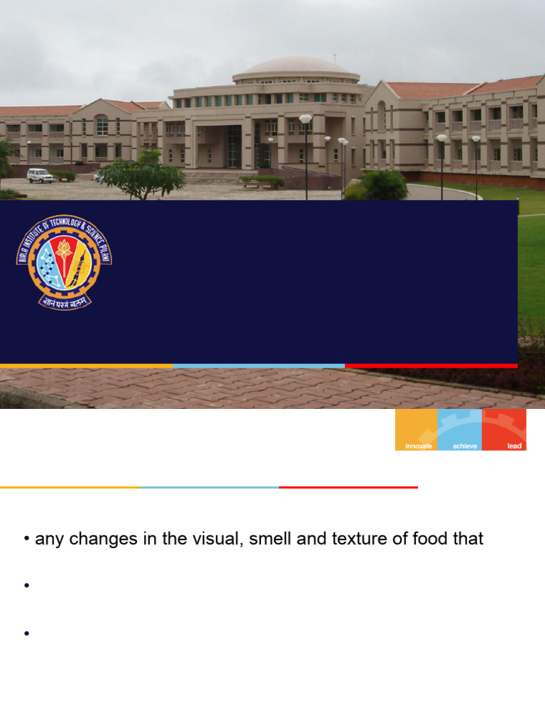 Understanding Food Spoilage Factors | PDF | Decomposition | Microorganism