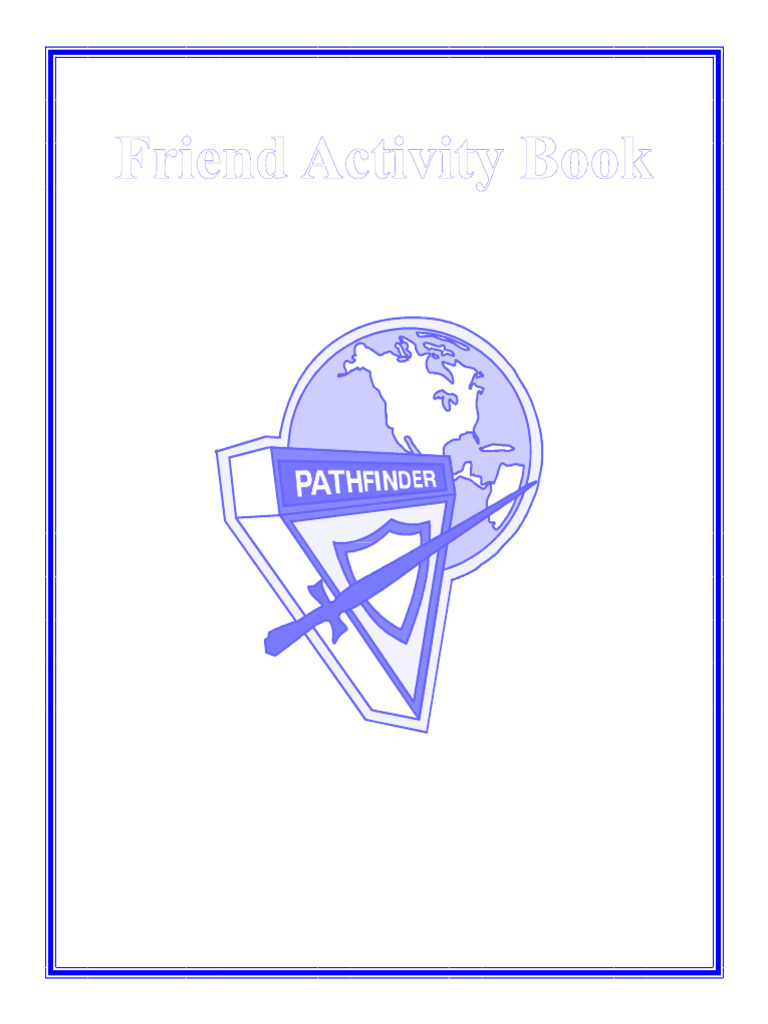 Pathfinder Club Induction Activity Book | PDF | Knot | Tent