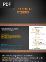 Uterine Ligaments: Anatomy and Functions | PDF