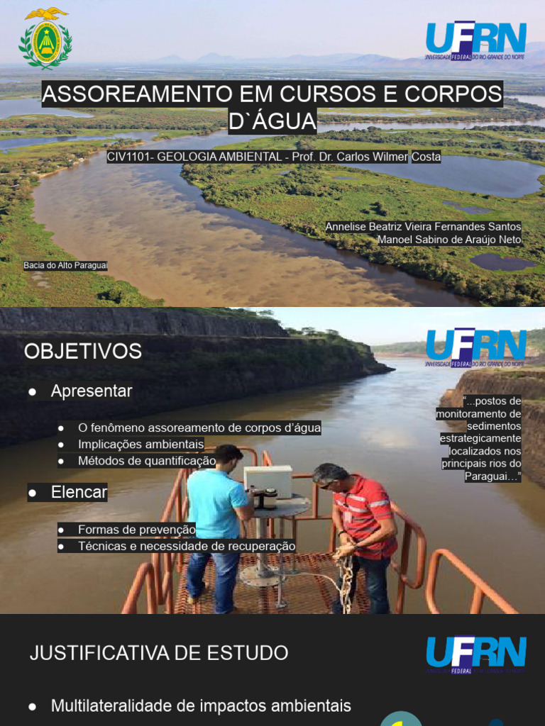 Assoreamento: Causas e Prevenção | PDF | Erosão | Sedimento