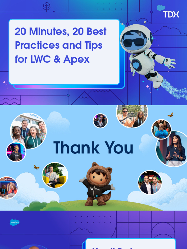 Best Practices for LWC & Apex Development | PDF | Databases | Control Flow