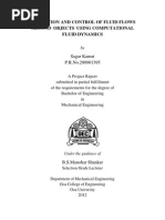 Download Simulation and control of fluid flows around objects using computational fluid dynamics by Sagar Kamat SN98671388 doc pdf
