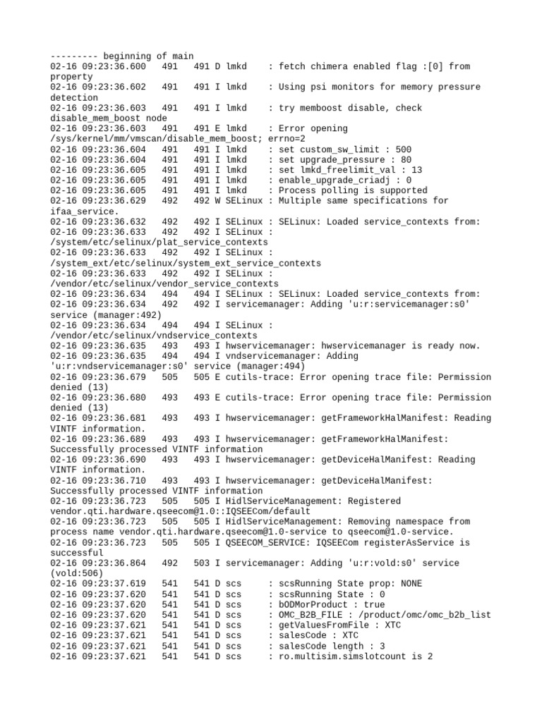 Android Memory Management Logs | PDF | Computer Data Storage ...