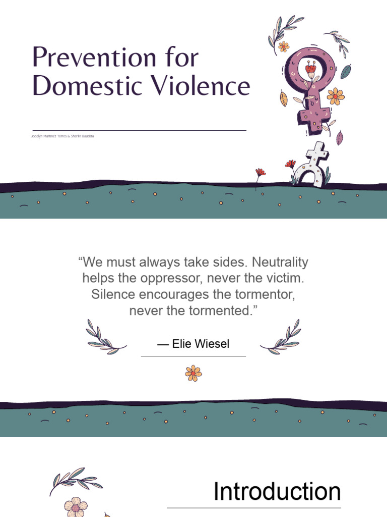 Strategies for Preventing Domestic Violence | PDF | Domestic Violence ...