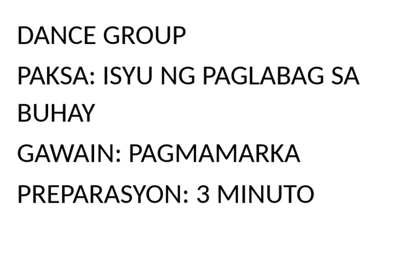 Task Card | PDF