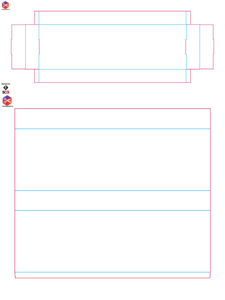 Match Box Template 33x10x3 cm | PDF