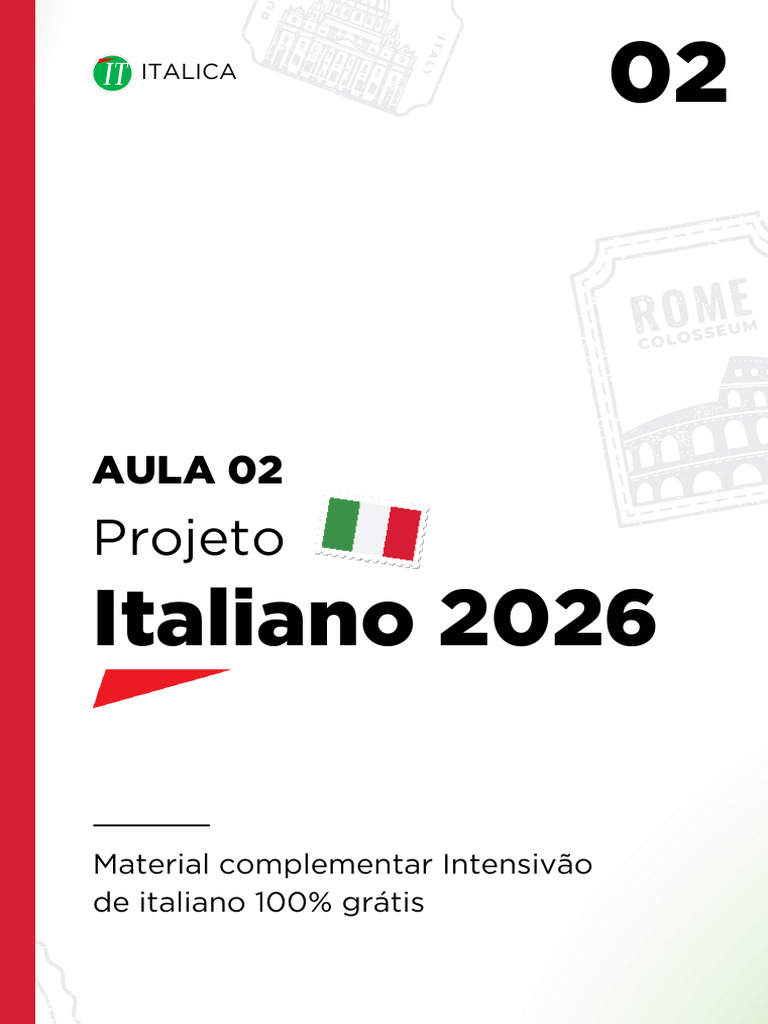 Material Complementar Aula 2 Italiano | PDF | Álbuns