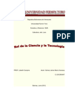 Análisis de la Ciencia y Tecnología en Venezuela