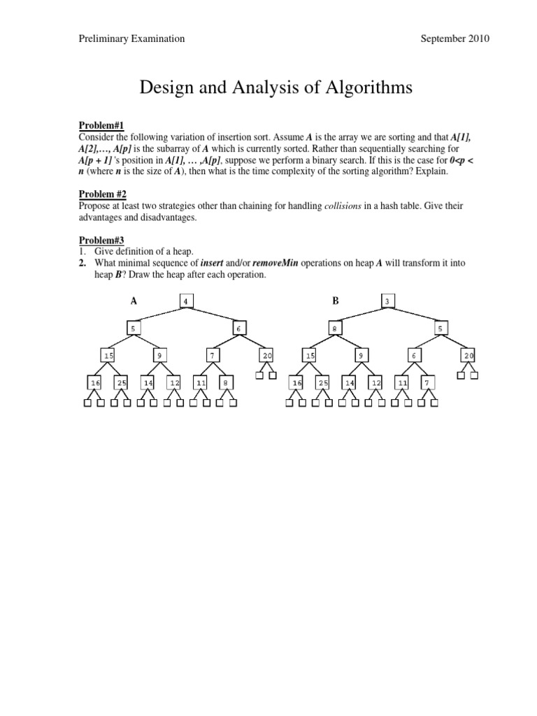 Examining Algorithms and Data Structures | PDF