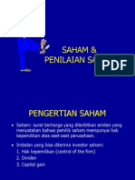 Penilaian Saham