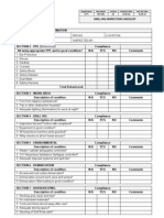 Inspection Checklist - Drill Rig