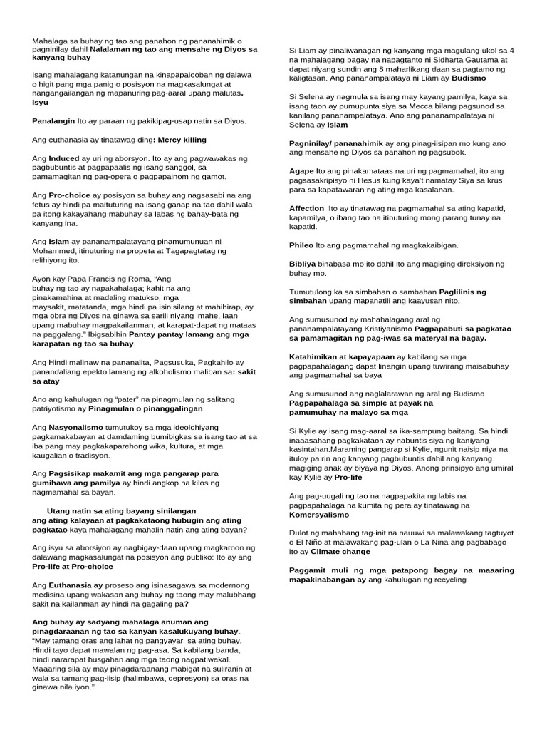 G10 Q3 Note | PDF