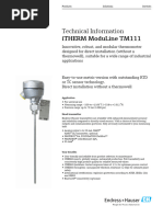 iTHERM ModuLine Thermometer Guide | PDF | Electricity