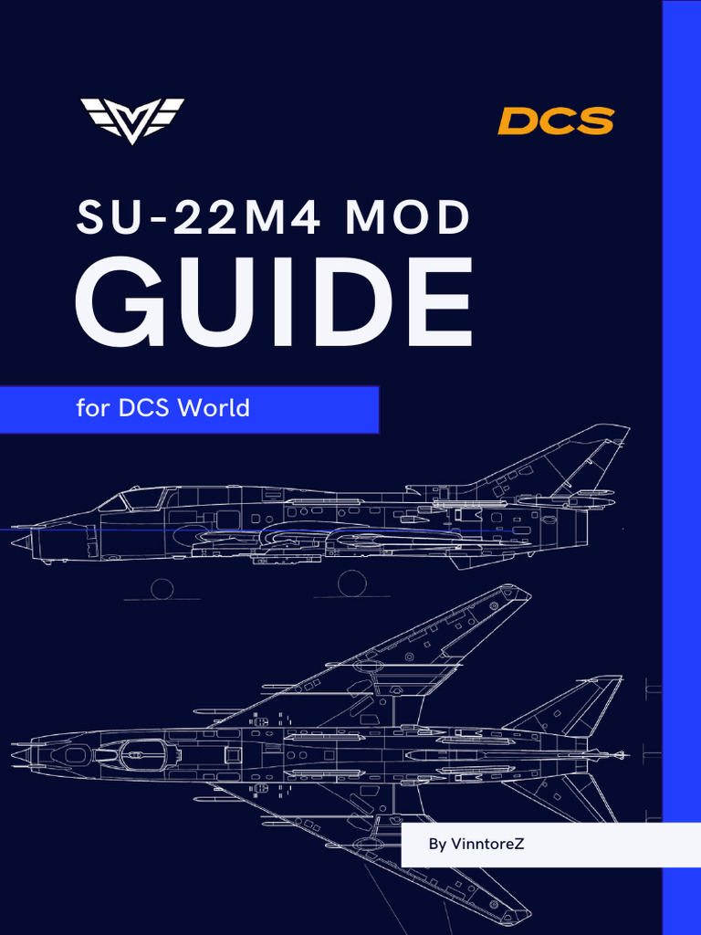 SU-22M4 Mod Guide for DCS World | PDF | Aviation | Aircraft