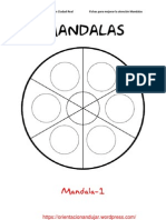 200 Mandalas Orientacionandujar Listos para Imprimir