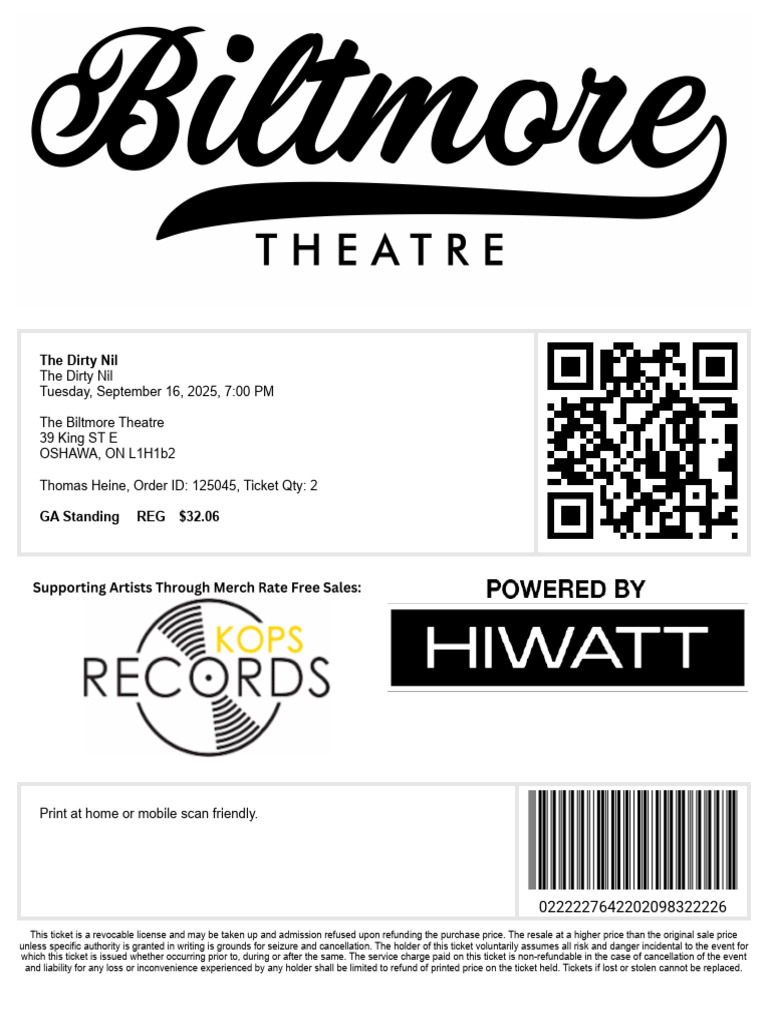 Print@Home Tickets Fr3 | PDF