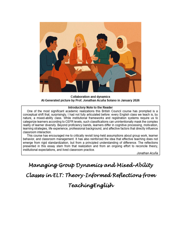 Unit 3 Working As A Group and Mixed-Ability Classes | PDF | Learning ...