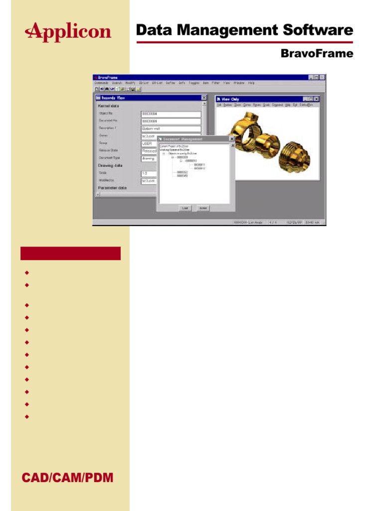 Bframe Spec | PDF | Databases | Computer Aided Design