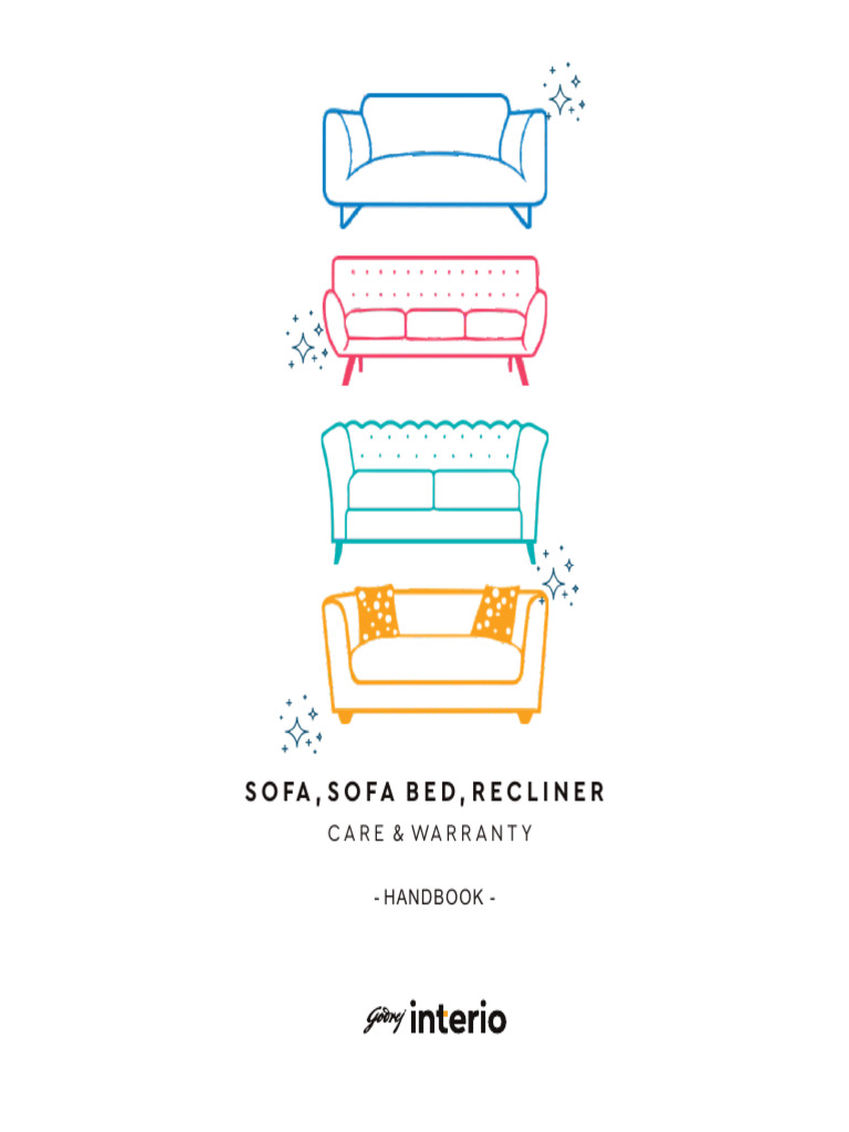 Godrej Interio Sofa Care Handbook | PDF | Upholstery | Polyvinyl Chloride