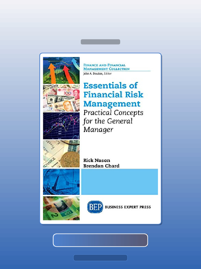 Essentials of Financial Risk Management by Rick Nason Brendan Chard E ...