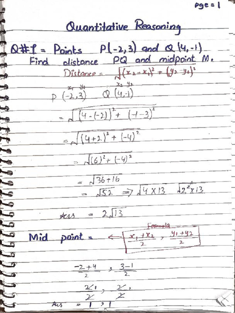 PDF Quantitative Reasoning | PDF