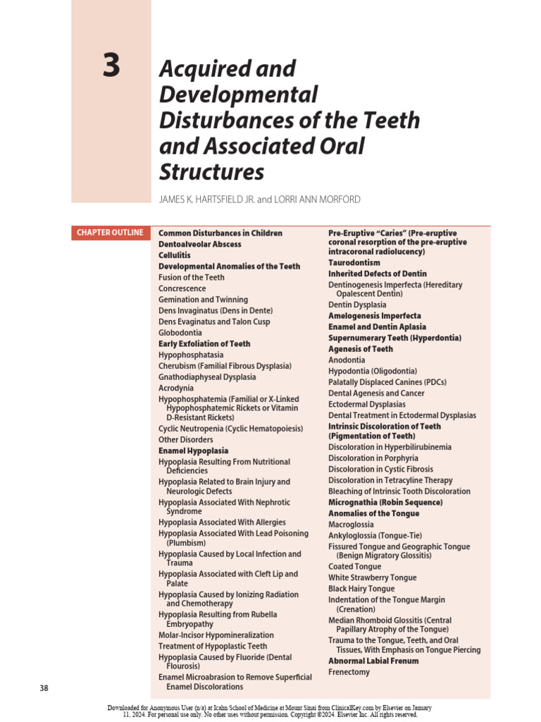 Common Dental Disturbances in Children | PDF | Human Tooth | Dental Anatomy