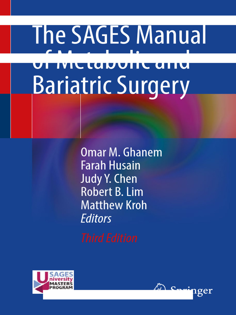 SAGES Bariatric Surgery Manual, 3rd Ed. | PDF | Bariatric Surgery ...