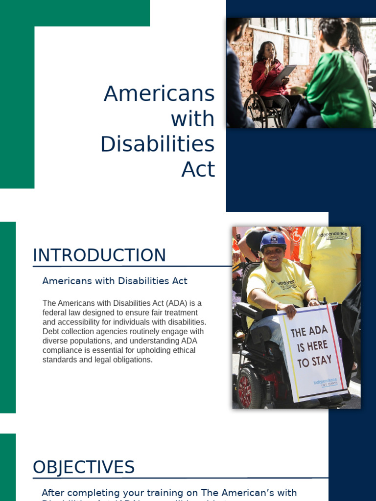 ADA Compliance for Debt Collectors | PDF | Americans With Disabilities ...