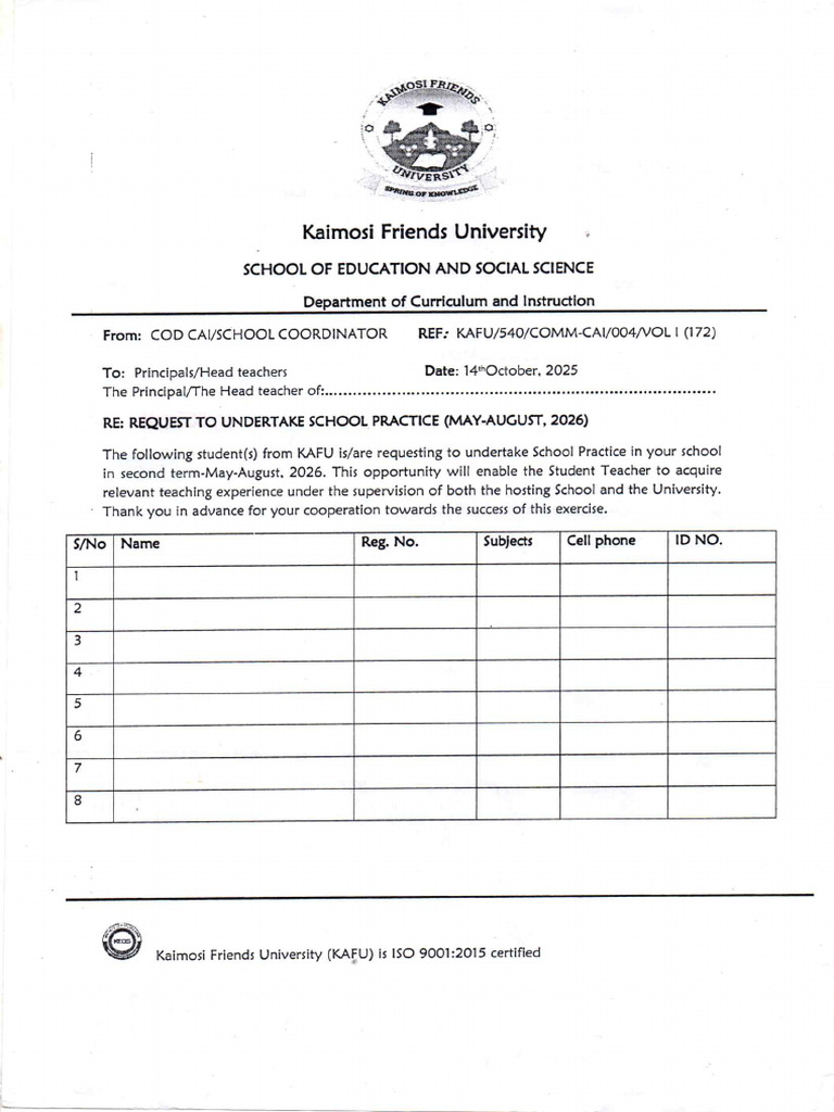 T.P Form | PDF