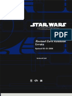 Star Wars RPG Book Errata 2006
