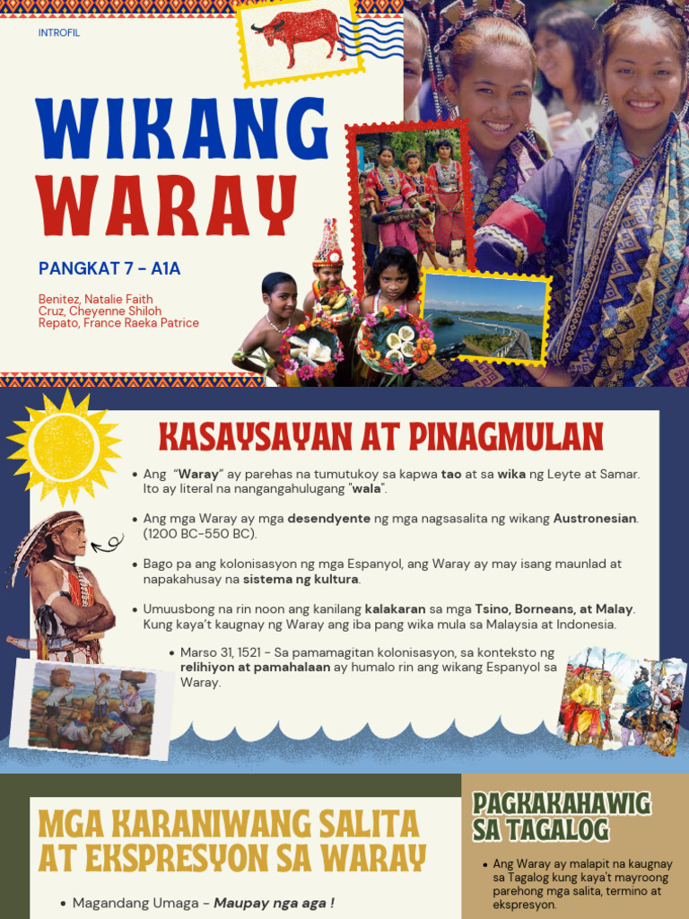 Wikang Waray - Pangkat 7 - A1A | PDF