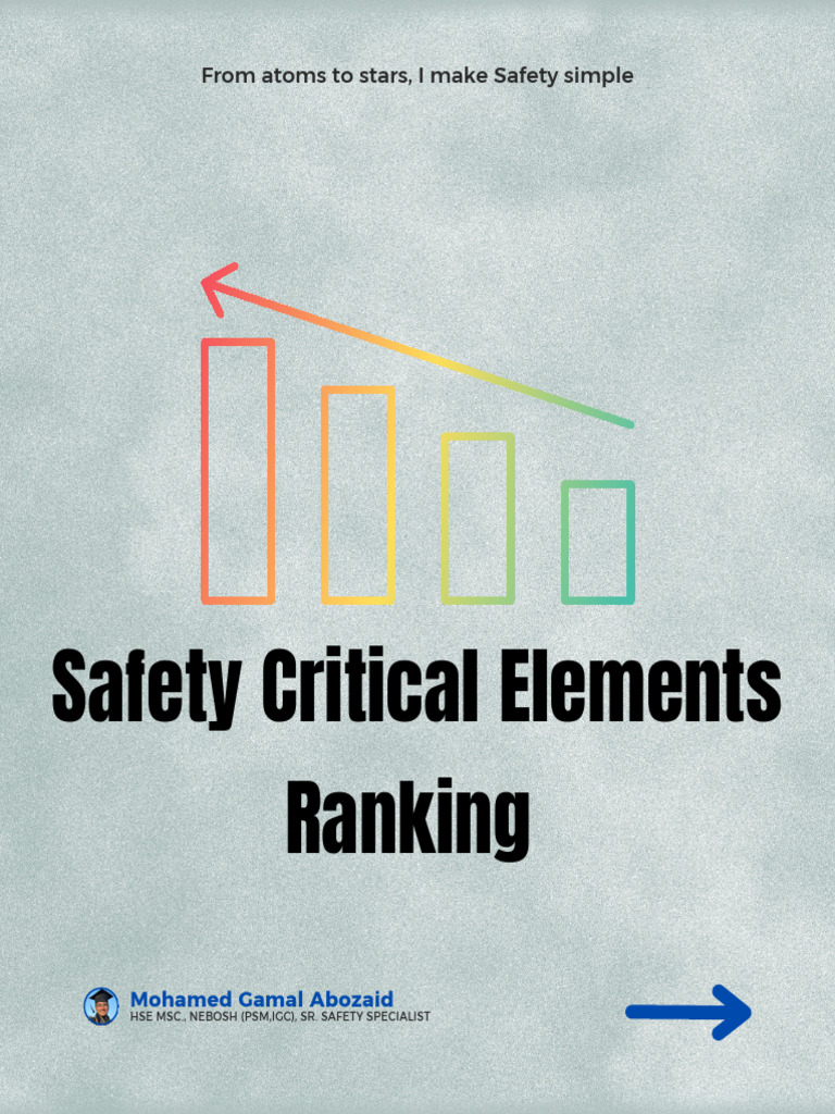 Safety Critical Elements Ranking Guide | PDF